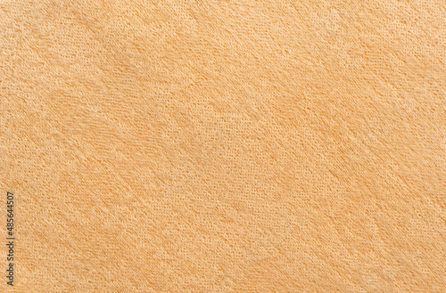 Thick fabric for furniture upholstery in light yellow, gray. Texture. Material for a seamstress, tailor, fashion designer