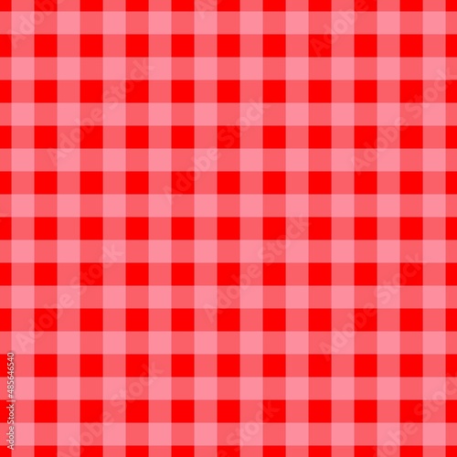 Plaid pattern. Red on Pink color. Tablecloth pattern. Texture. Seamless classic pattern background.