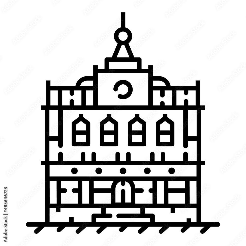 House Flat Icon Isolated On White Background House Flat Icon Isolated On White Background