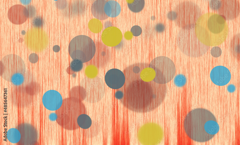 Here is a colorful bokeh background image. This is a 3-d illustration and a modern design for 2022... Here is a colorful bokeh background image. This is a 3-d illustration and a modern design for 2022...