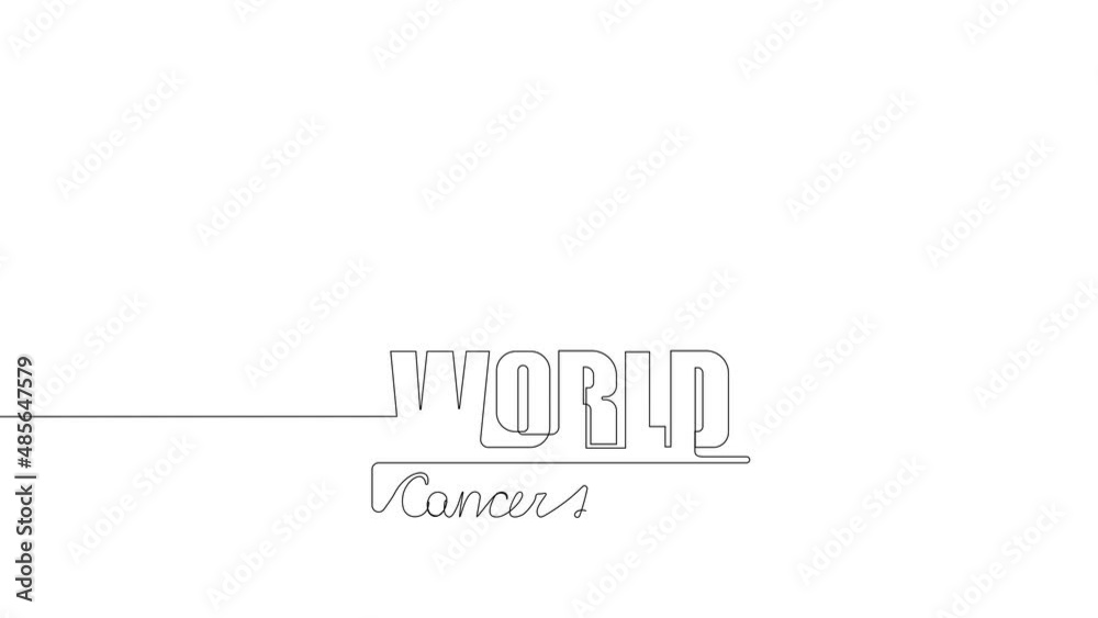 4k animated self drawing of continuous line drawing of ribbon with a globe planet earth as symbol of world cancer day closeupfor your design minimal outline. High quality 4k footage 4k animated self drawing of continuous line drawing of ribbon with a globe planet earth as symbol of world cancer day closeupfor your design minimal outline. High quality 4k footage