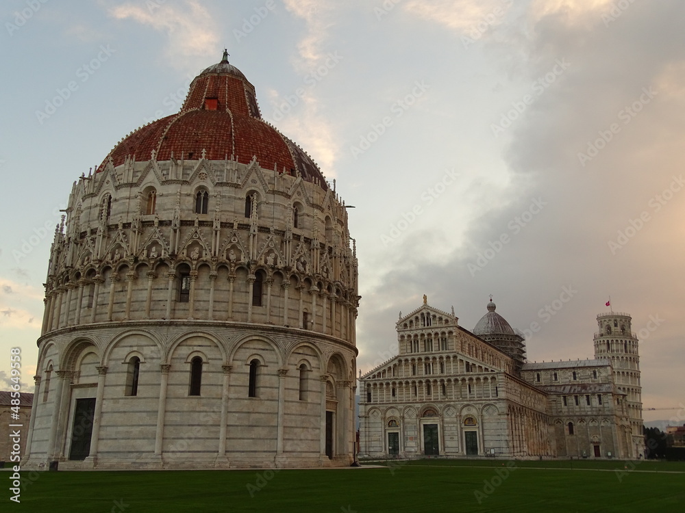 Pisa Baptistery and Cathedral