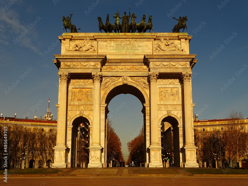 Porta Sempione, Milan
