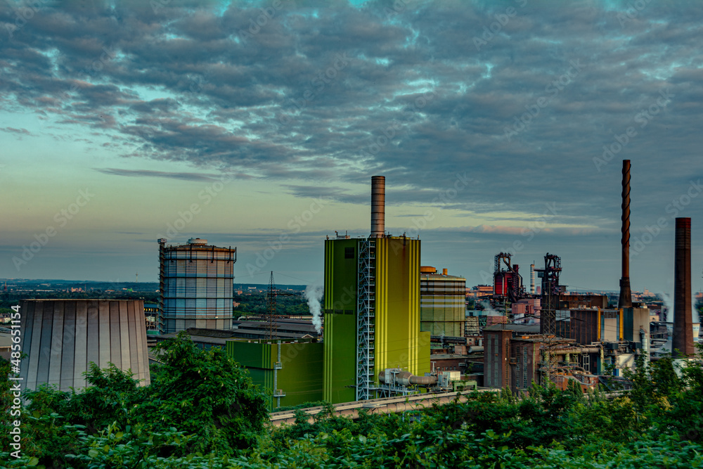 Obraz premium Landschaft Stadt