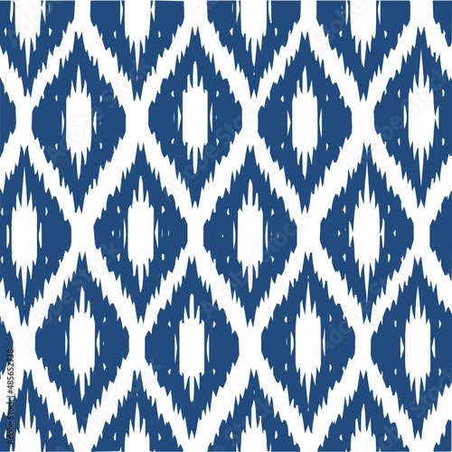 hand-painted fabric pattern