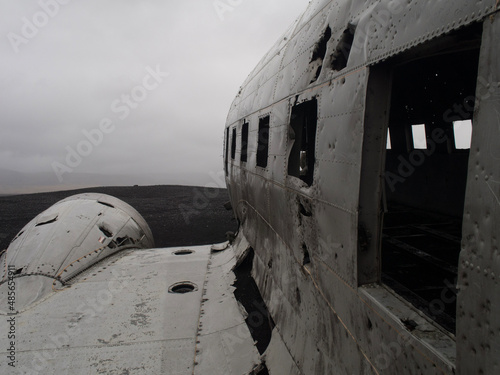 Fotografie, Obraz Iceland Plane Wreck