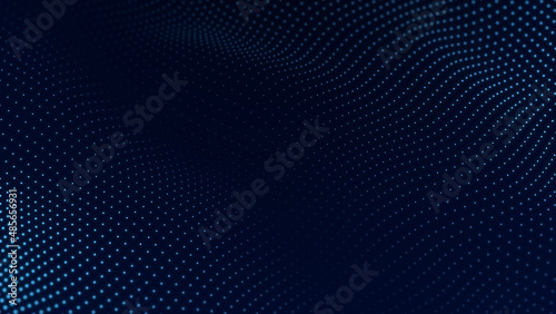 Картината върху платно Big data stream