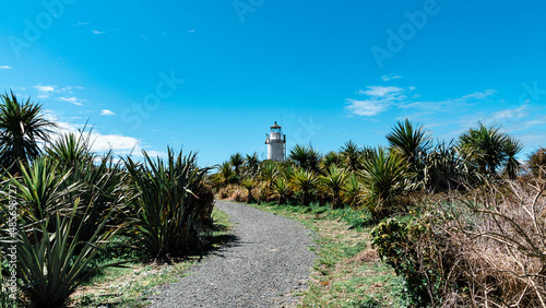 Fototapeta Naklejka Na Ścianę i Meble -  Leuchtturm Neuseeland