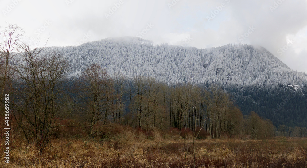 Winter is coming to the Cascade Mountains