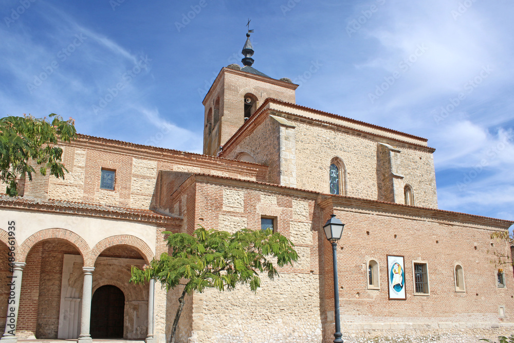 Obraz premium Santa Maria Church in Olmedo, Spain 