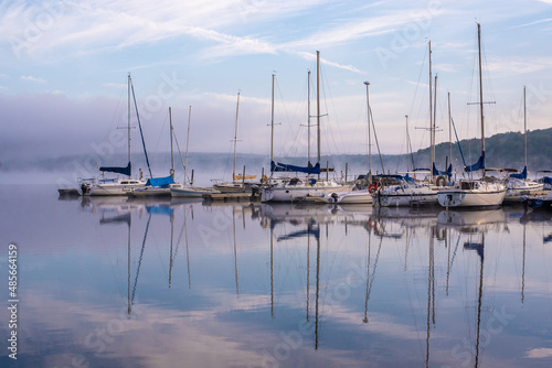 boats in the marina