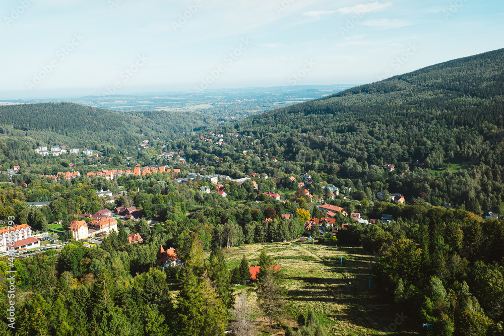 Widok na Świeradów