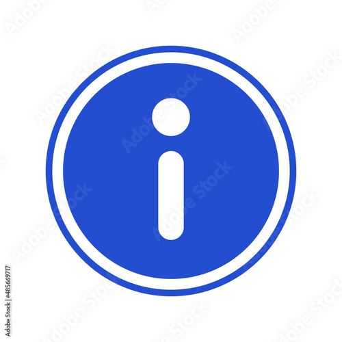 Information icons. Descriptions and guides. Editable vectors.