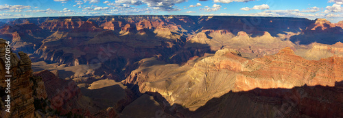 Grand Canyon at sunset Arizona USA panorama 
