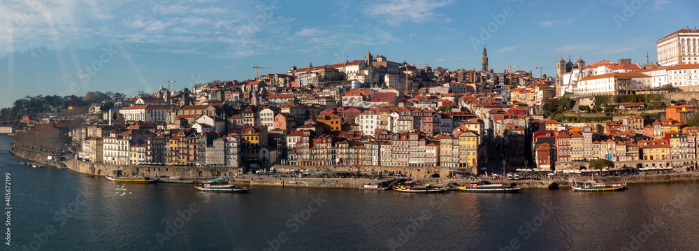 Panorama sur Porto depuis le Téléphérique de Gaia