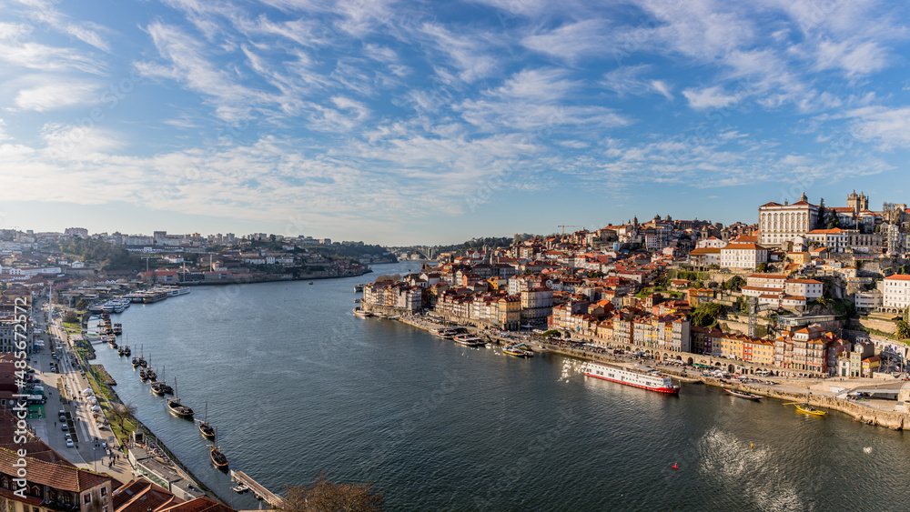 Panorama sur Porto depuis le belvédère de Gaia
