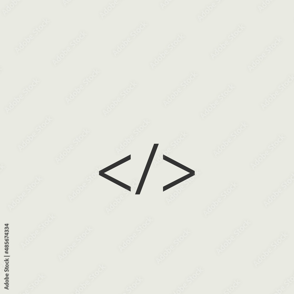 coding vector icon illustration sign coding vector icon illustration sign
