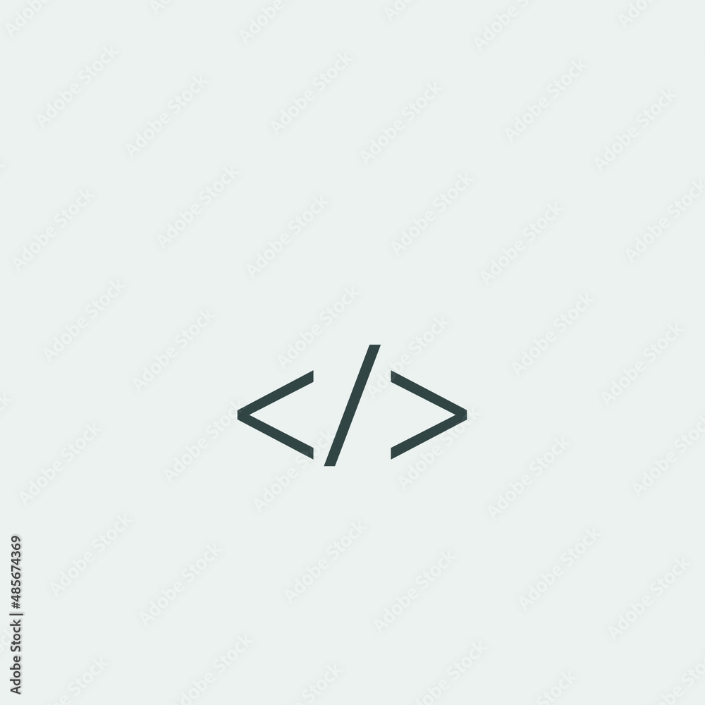 coding vector icon illustration sign coding vector icon illustration sign