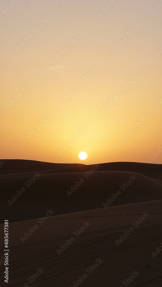 Obraz premium Sahara Sunset