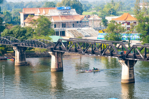 Bridge Over the River Kwai, Kanchanaburi, Thailand, Southeast Asia