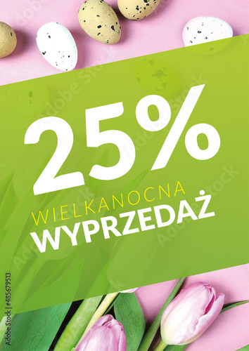 Wielkanocna wyprzedaż 25% photo