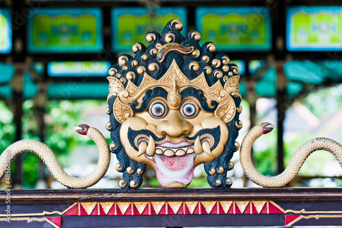 Architectural detail at Kraton, The Sultan's Palace, Yogyakarta, Java, Indonesia, Asia, Asia photo