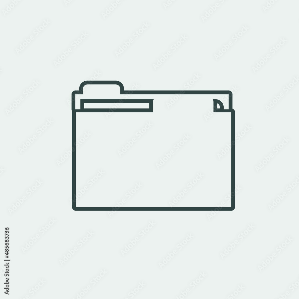 folder vector illustration sign folder vector illustration sign