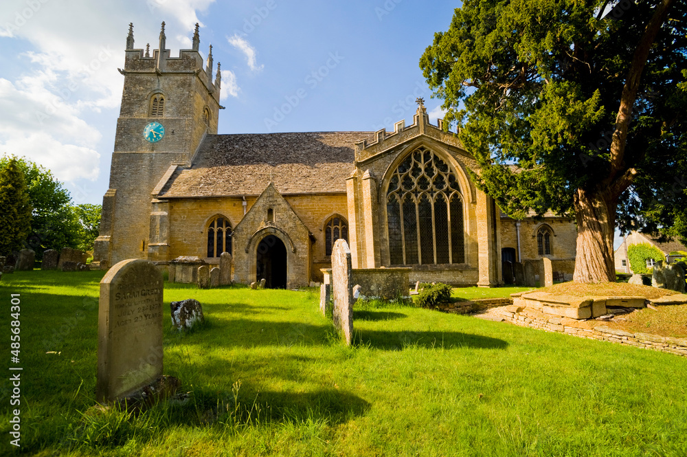 St James Church, Longborough, The Cotswolds, Gloucestershire, England, United Kingdom, Europe