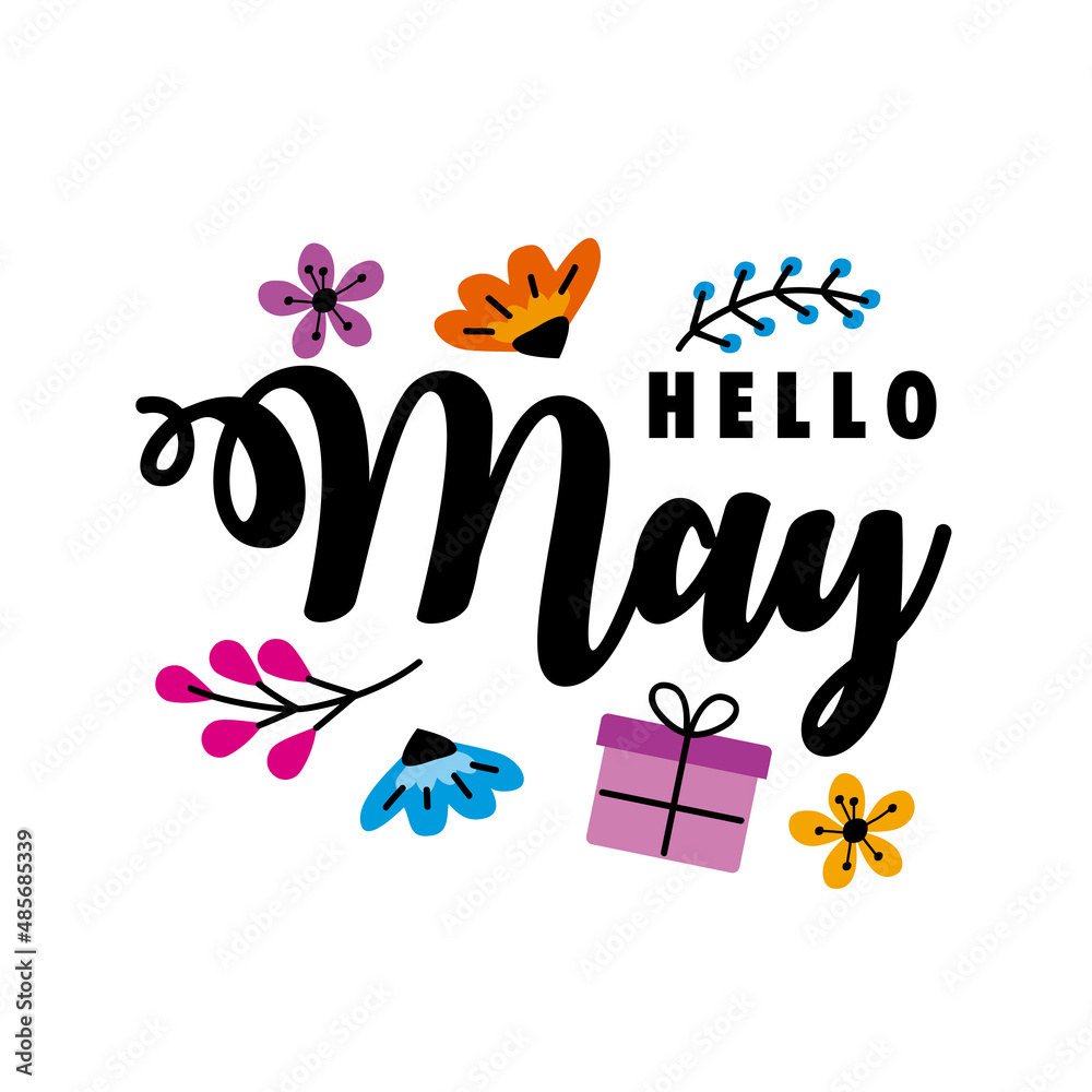 Obraz premium hello may month
