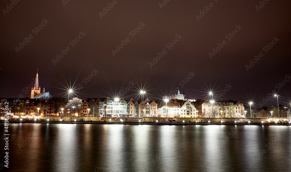 Fototapeta premium Szczecin, Łasztownia, Dzwigozaury