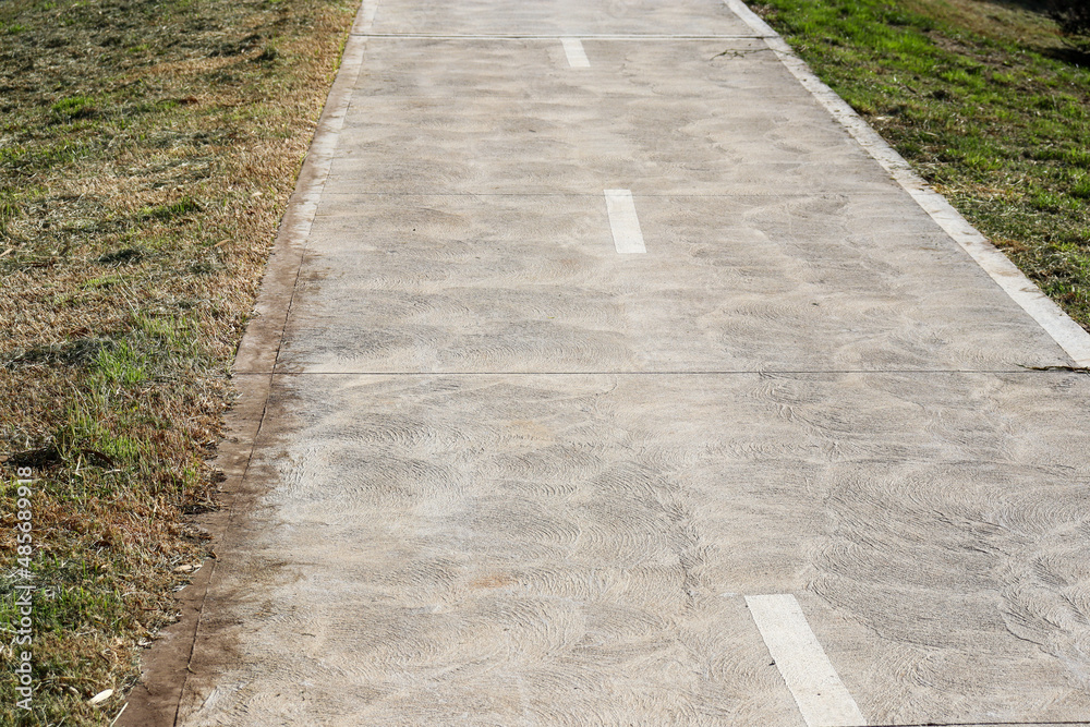 Obraz premium walking path in the park