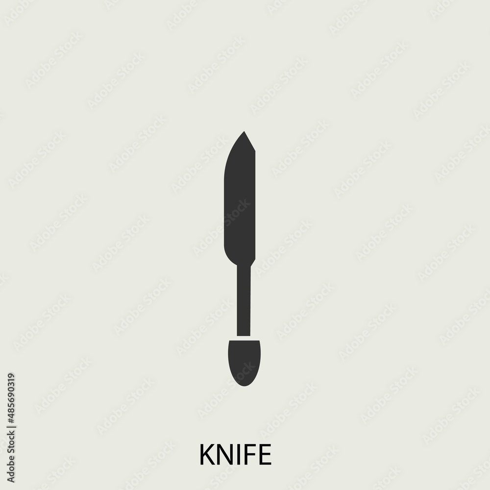 knife and folk vector icon illustration sign knife and folk vector icon illustration sign
