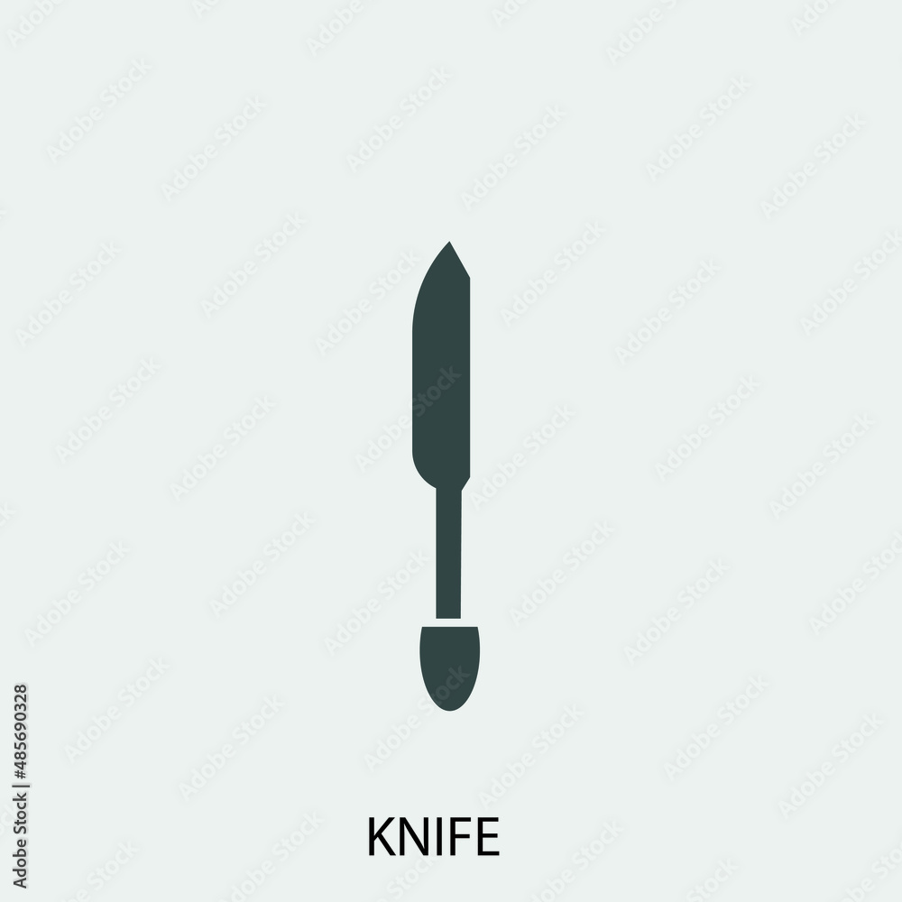 knife and folk vector icon illustration sign knife and folk vector icon illustration sign
