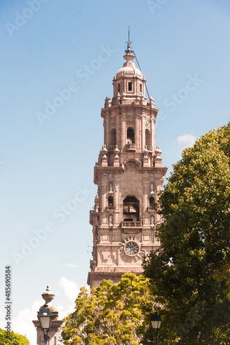 Torre de la catedral de Morelia Michoacán  photo