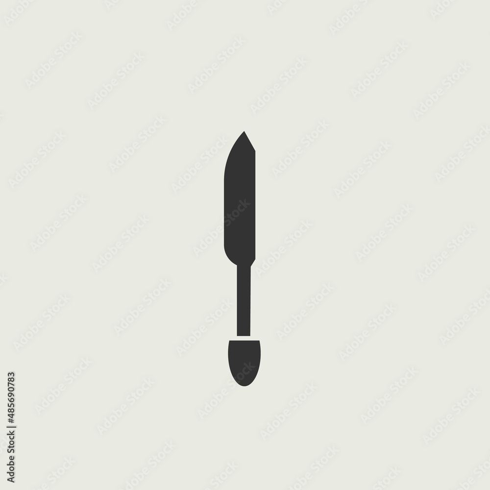 knife and folk vector icon illustration sign knife and folk vector icon illustration sign