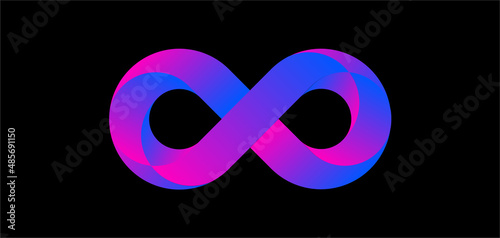 Infinity, a mathematical symbol representing the concept of infinity.
