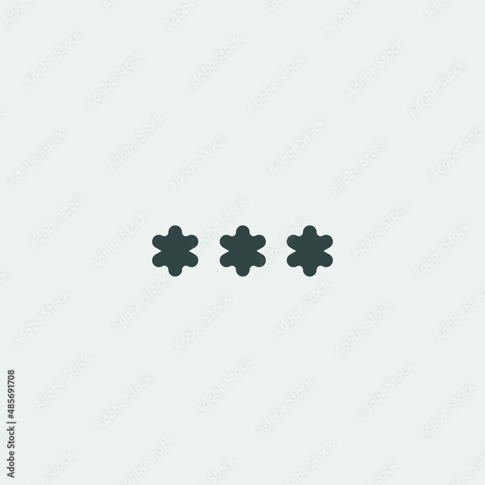 snowing vector icon illustration sign snowing vector icon illustration sign