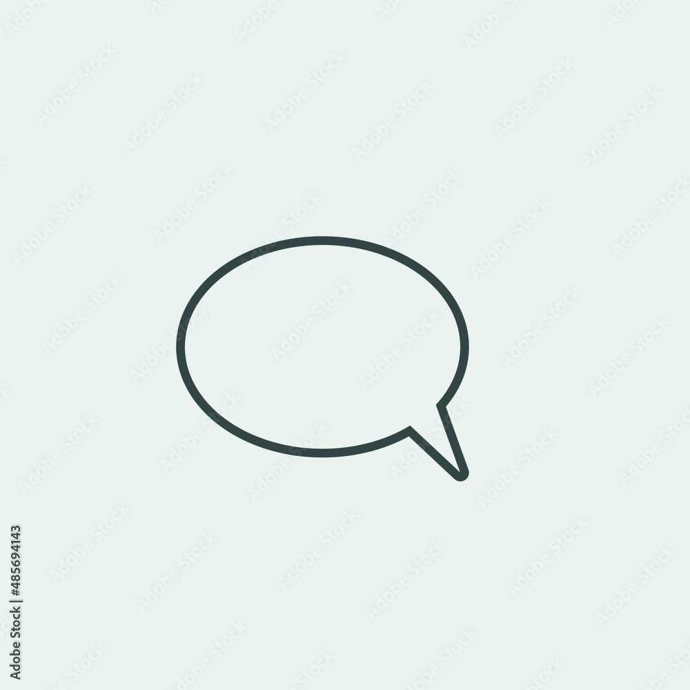 chat vector icon illustration sign chat vector icon illustration sign