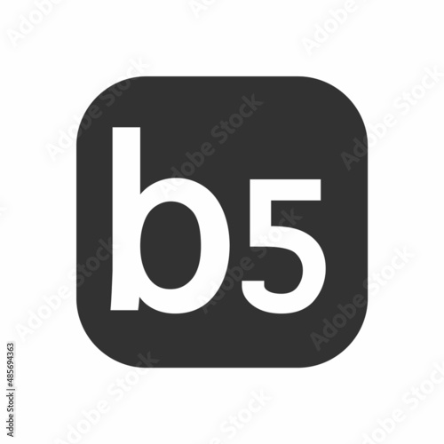 Vitamin b5 pill icon. Pantothenic acid nutrition care. grey drop essence. Isolated grey vector symbol of b5 vitamin. Vector illustration