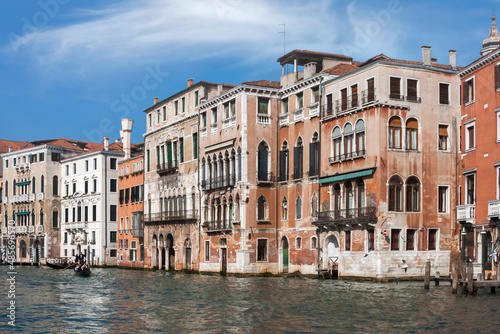 Pal  ste am Canal Grande  Venedig