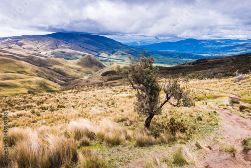 Illiniza Norte Volcano  one of the two Illinizas   Pichincha Province  Ecuador  South America