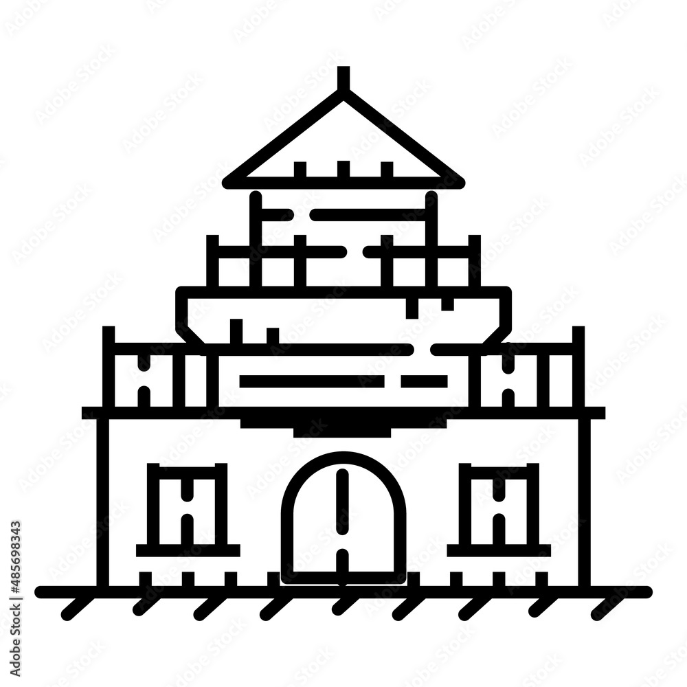 House Flat Icon Isolated On White Background House Flat Icon Isolated On White Background