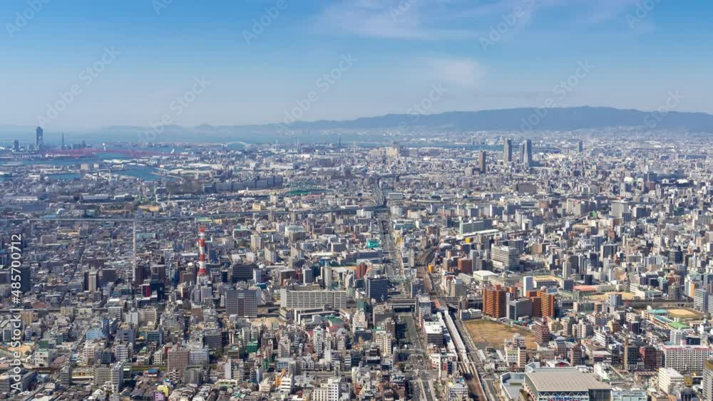 大阪風景 タイムラプス 大阪風景 タイムラプス
