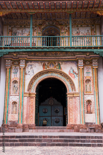 San Pedro de Andahuaylillas (aka Sistine Chapel of America), Peru, South America photo