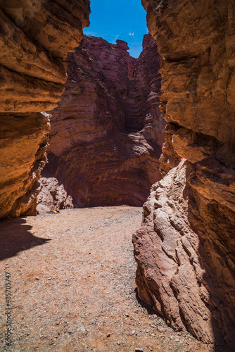 Amphitheatre at Quebrada de Cafayate (aka Quebrada de las Conchas and Cafayate Gorge) , Salta Province, North Argentina, South America