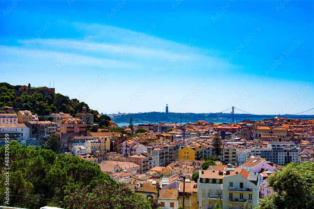 リスボン市街の眺望