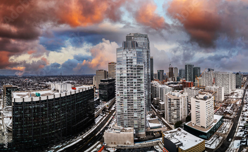 Younge and Davisville ave condos and apartments being built  and city scape  photo