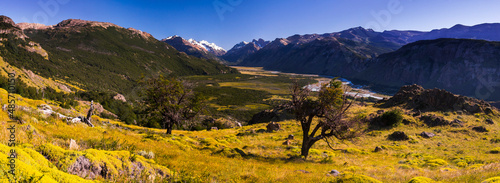 Valley at El Chalten, the 'hiking capital of Patagonia', Argentina, South America © Matthew