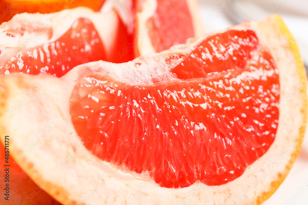 Texture of cut grapefruit as background Texture of cut grapefruit as background