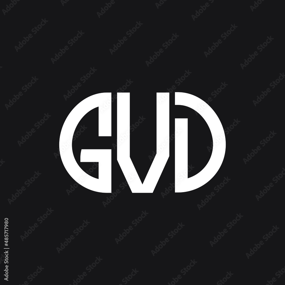 GVD letter logo design on black background. GVD creative initials letter logo concept. GVD letter design. GVD letter logo design on black background. GVD creative initials letter logo concept. GVD letter design.